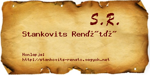 Stankovits Renátó névjegykártya